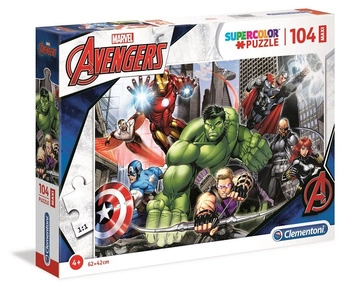 Puzzle 104 maxi Super Kolor Avengers  23688