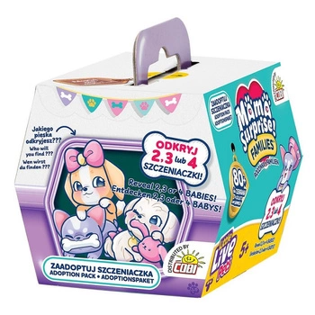 COBI Little Live Pets Families Mama surprise! Adoptuj szczeniaka MO-26705