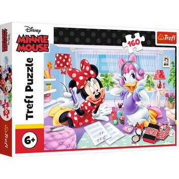 PUZZLE 160 Dzień z przyjaciółką Disney Minnie 15373  15373