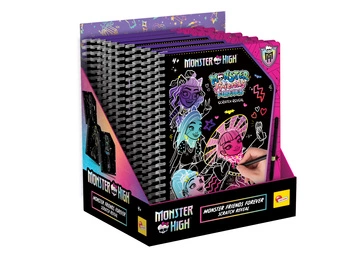 Lisciani Monster High Sketchbook Scratch  12822