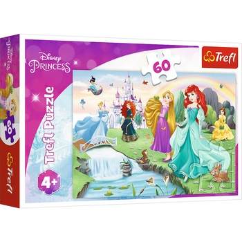 PUZZLE 60 Poznaj Księżniczki 17361 17361