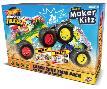 Hot Wheels Maker Kitz Monster Truck dwupak BTHW-M04t