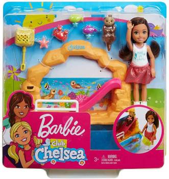 Barbie Chelsea akwarium zestaw z lalką GHV75