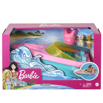 Barbie Motorówka + akcesoria GRG29