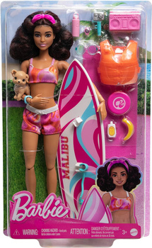 Barbie Surferka lalka i akcesoria  HPL69