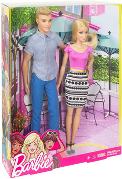 Barbie lalka + Ken zestaw DLH76