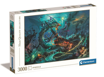 CLE puzzle 3000 HQ The Underwater Battle 33023