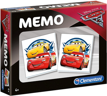 CLEMENTONI Gra memo Cars 13279