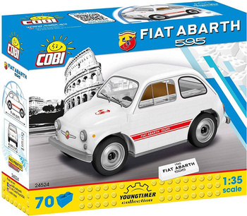 COBI CARS Youngtimer Fiat Abarth 595 70 klocków 24524