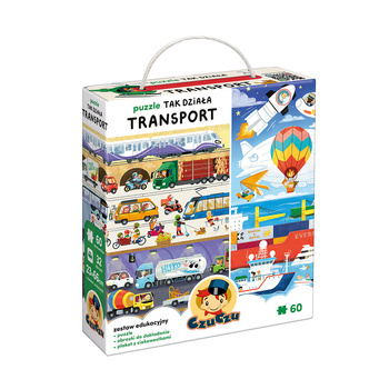 CZUCZU Puzzle: Jak działa Transport dla Dzieci 92894