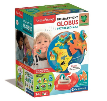 Clementoni Interaktywny globus przedszkolaka 50757