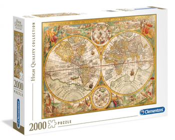 Clementoni puzzle 2000 Ancient Map 32557