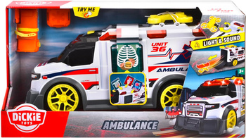 Dickie ambulans 36 cm światło / dźwięk  330-7003