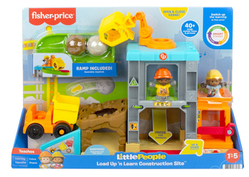 Fisher-Price Little People Plac budowy zestaw z dźwiękami HCJ64