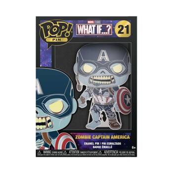 Funko POP! Zombie Capitan America 43941