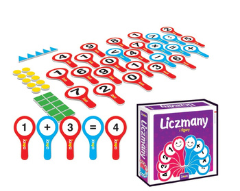 Gra Liczmany - układanka edukacyjna 00741