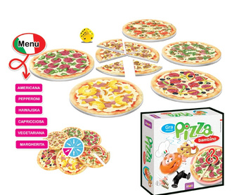 Gra układanka Pizza Bambino 00796