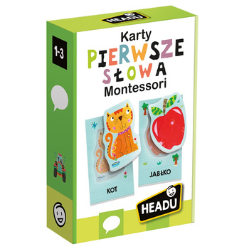 HEADU Montessori PL Pierwsze słowa wiek 1-3 53146