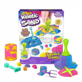 Kinetic Sand Zgniataj i twórz 6065527