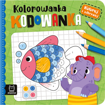 Koloruj i odkrywaj Kolorowanka kodowanka