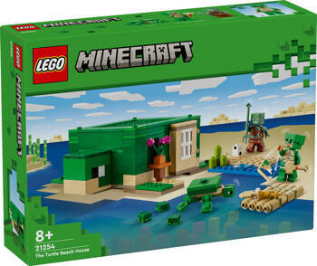 LEGO MINECRAFT Domek na żółwiej plaży 21254