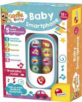 Lisciani Carotina elektryczny baby smartphon