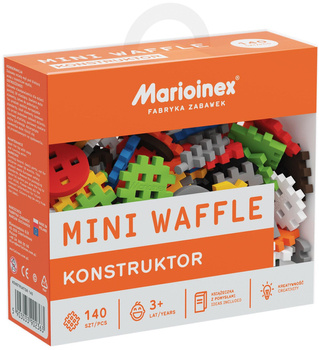 MARIOINEX Klocki wafle mini 140szt 02363