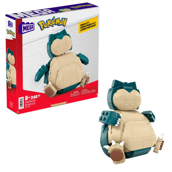 MATTEL MEGA CONSTRUX Pokemon Snorlax klocki HLB70 - Zabawka dla dzieci