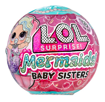 MGA L.O.L. Surprise Mermaids! BabySister 515760 - Lalka Syrenka