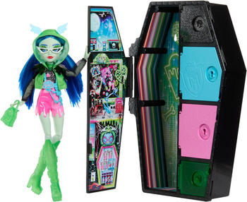 MONSTER HIGH Staszysekrety Ghoulia Yelps Seria 3 Neonowa HNF81