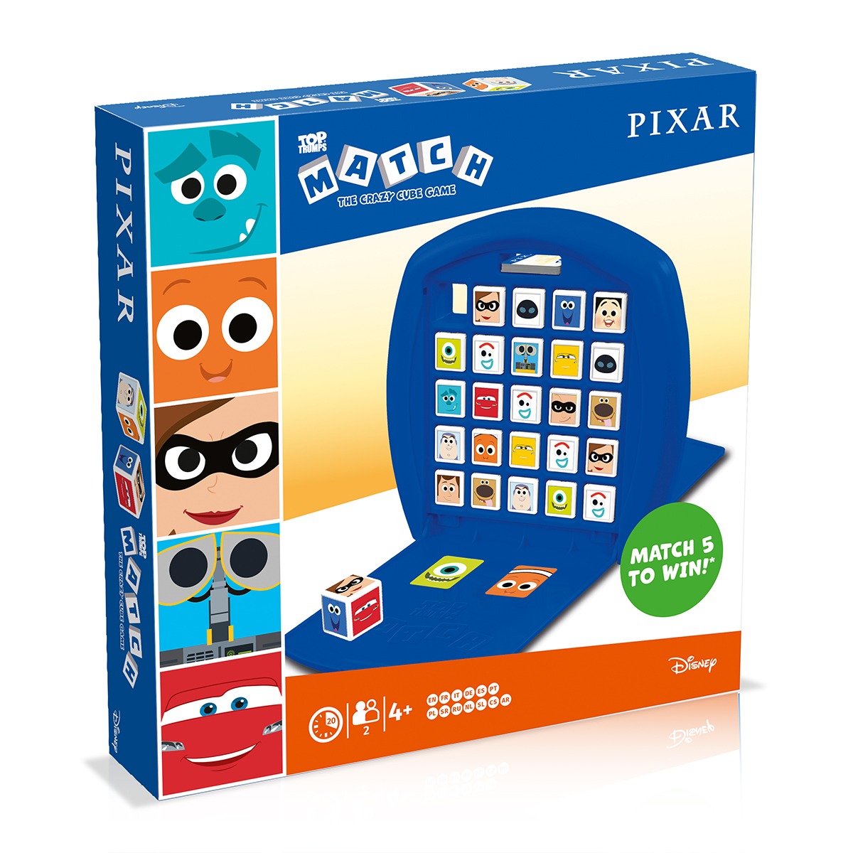 Match Disney Pixar gra logiczna WM01166