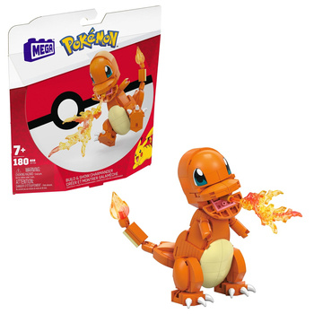 Mega Construx Pokemon Charmander średni do zbudowania GKY96