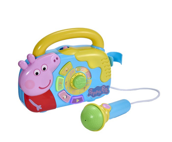 Peppa Pig karaoke światło/dźwięk 1684914