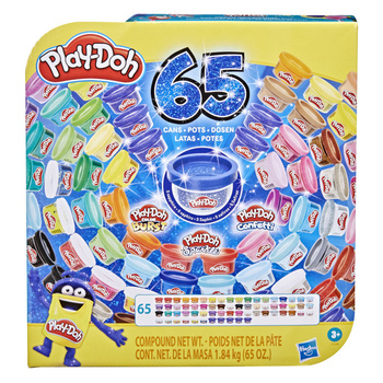 Play-Doh Ciastolina tuby 65-pak F1528