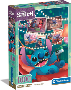 Puzzle 1000 elementów Compact Disney Stitch Clementoni 39793