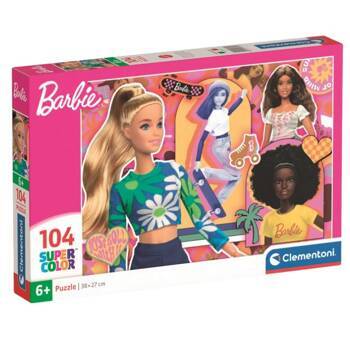 Puzzle 104 Super Kolor Barbie