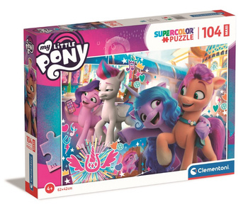 Puzzle 104 maxi Super Kolor My Little Pony