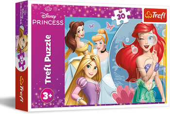 Puzzle 30 Piękny dzień księżniczek Disney 18308