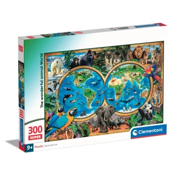 Puzzle 300 Super The Wonderf Animal World