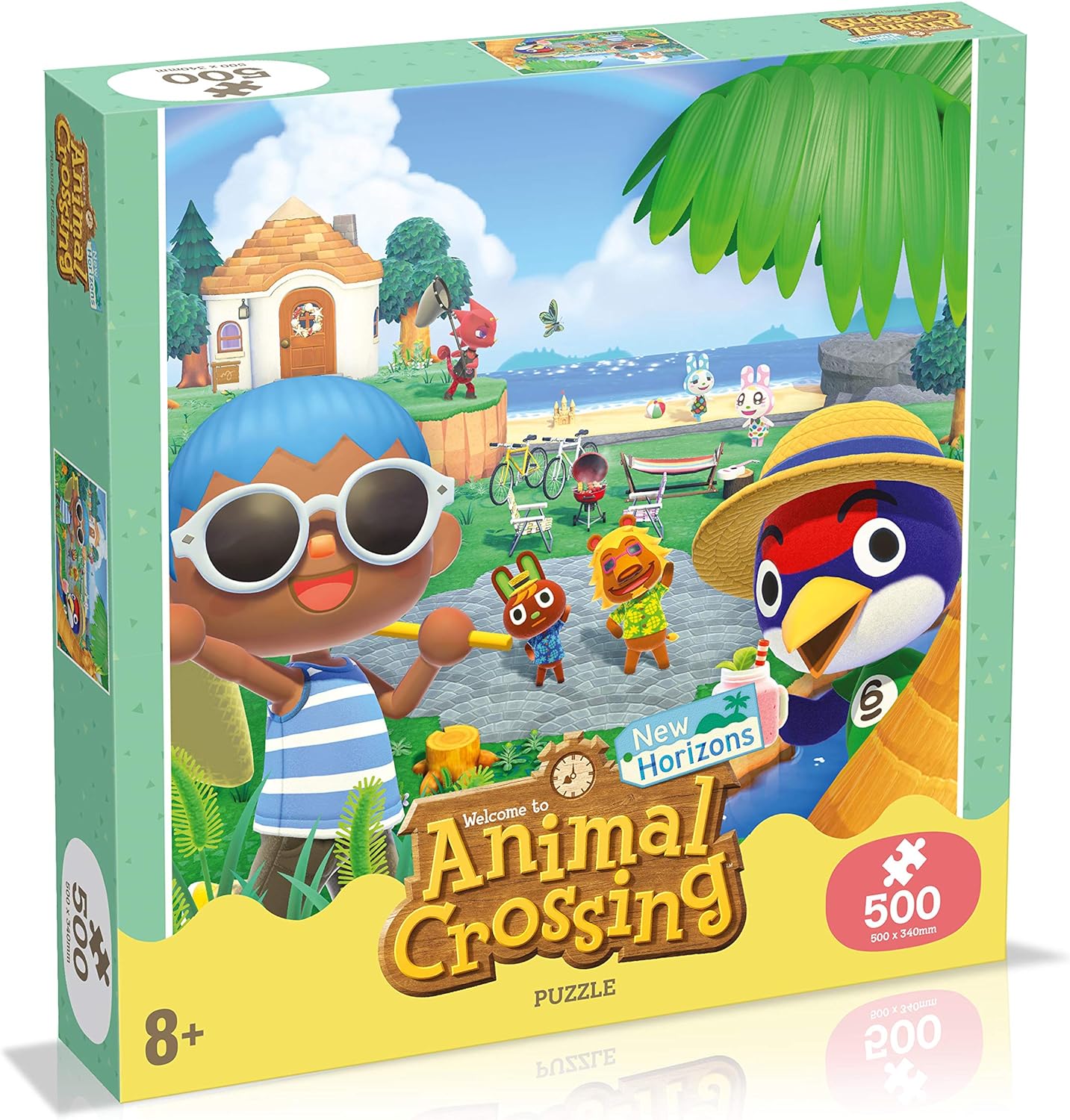 Puzzle 500 Animal Crossing  WM00953