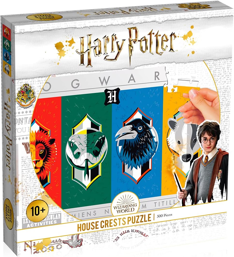 Puzzle 500 Harry Potter House Cr.Herby  WM00369