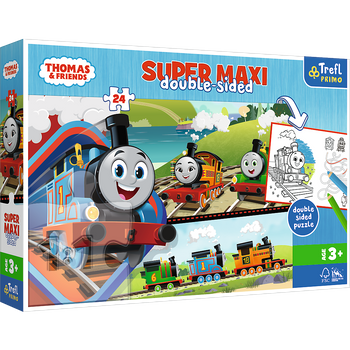 Puzzle Supermaxi 24 elementy Tomek i przyjaciele 41014