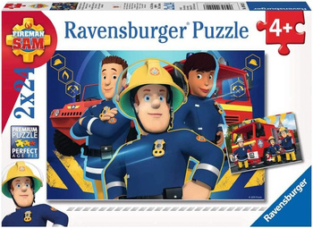 RAVENSBURGER Puzzle Strażak Sam 2x24 090426