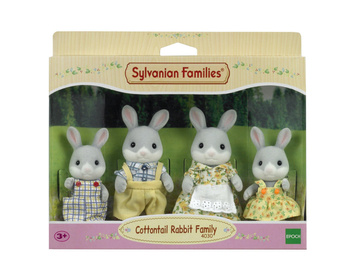 SYLVANIAN Rodzina szarych króliczków 4030