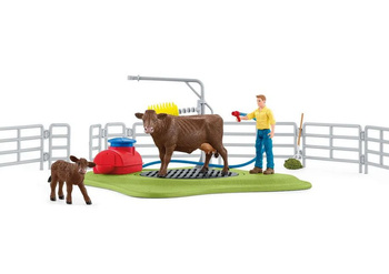 Schleich myjnia szczęśliwych krów  42529