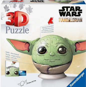 Star Wars Grogu Kula puzzle 3D 11556