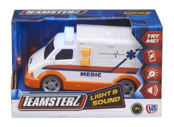 TEAMSTERZ Ambulans Światło/dźwięk 1416564