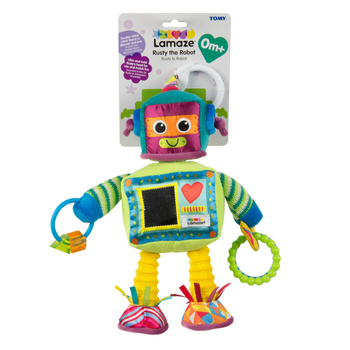 TOMY Lamaze zawieszka pluszowy robot Rusty LC27089