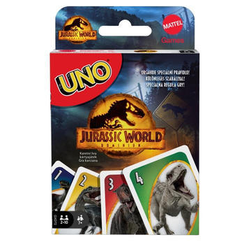 UNO gra w karty Jurassic World GXD72