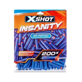 X-SHOT Insanity Zestaw 200 strzałek 36624